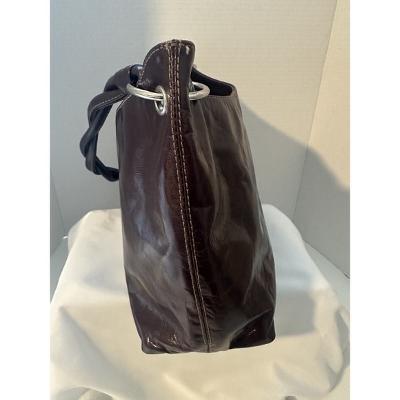 Peca & Pack Collection Purple Leather Shoulderbag - Picture 8 of 12